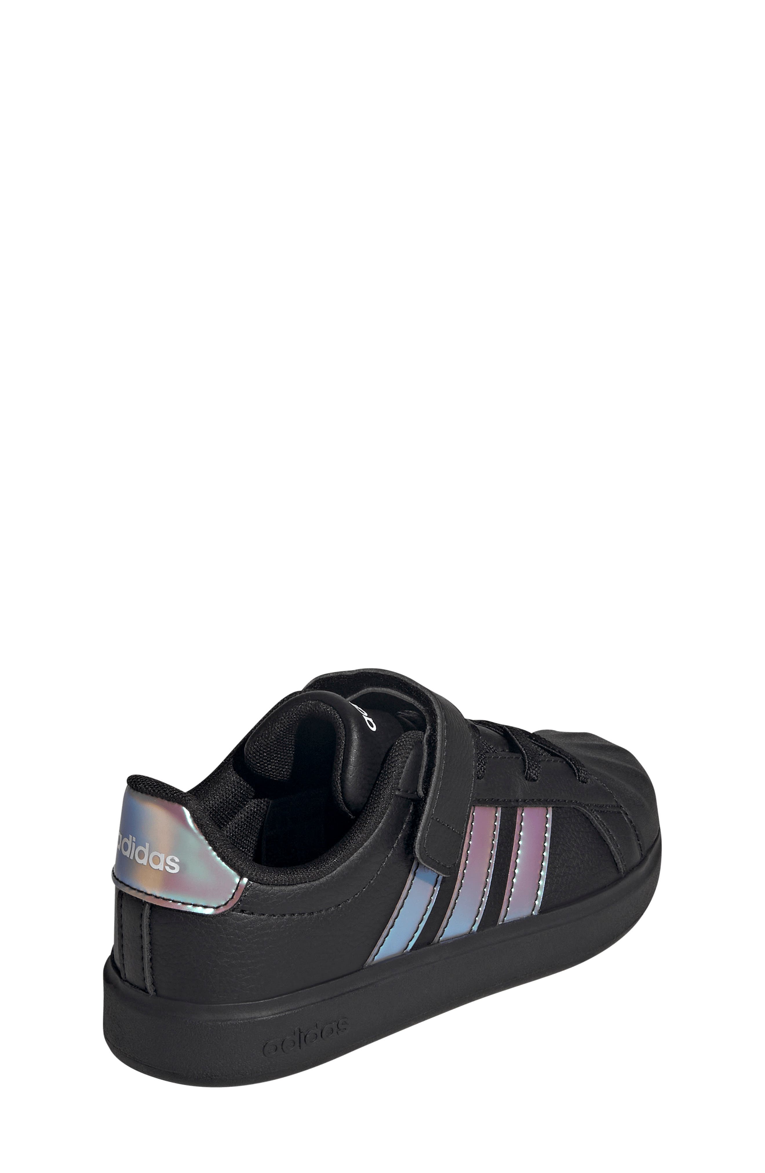 adidas Kids' Streettalk Sneaker, Alternate, color, Black/ Iridescent/ White