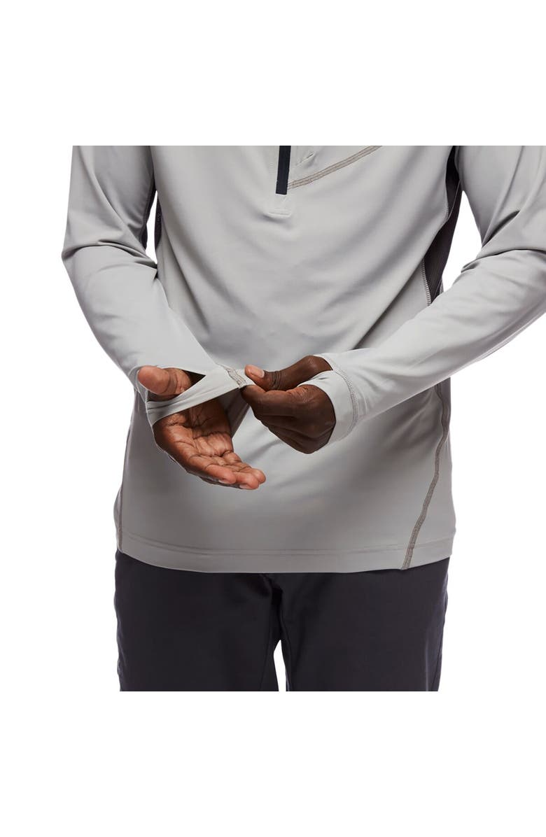 Black Diamond Alpenglow Pro Hoodie - Men
s, Alternate, color, Pewter