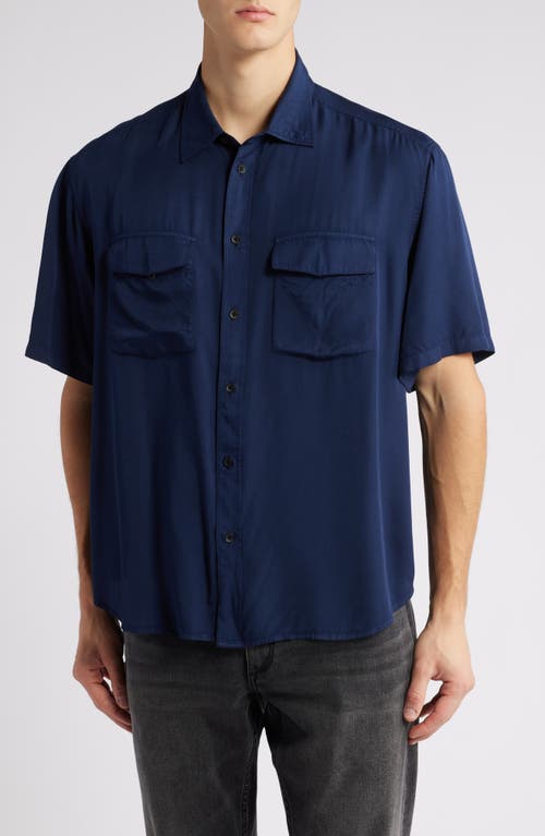 Rag & Bone Men's Matthew 2-pocket Short-sleeve Shirt In Salute