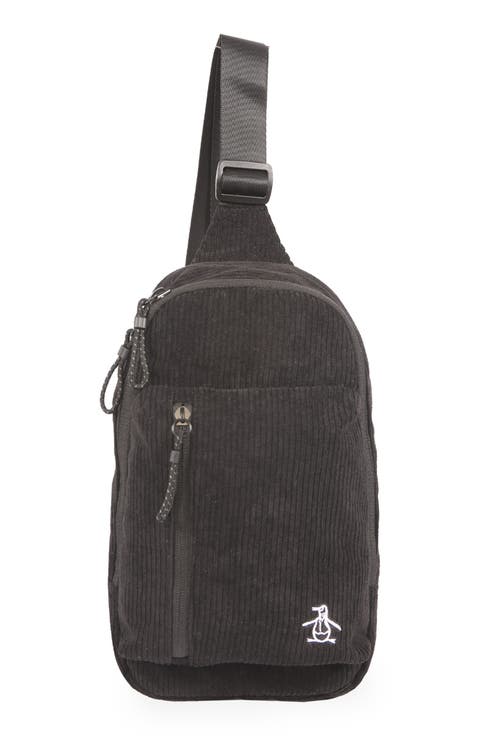 Corduroy Sling Bag
