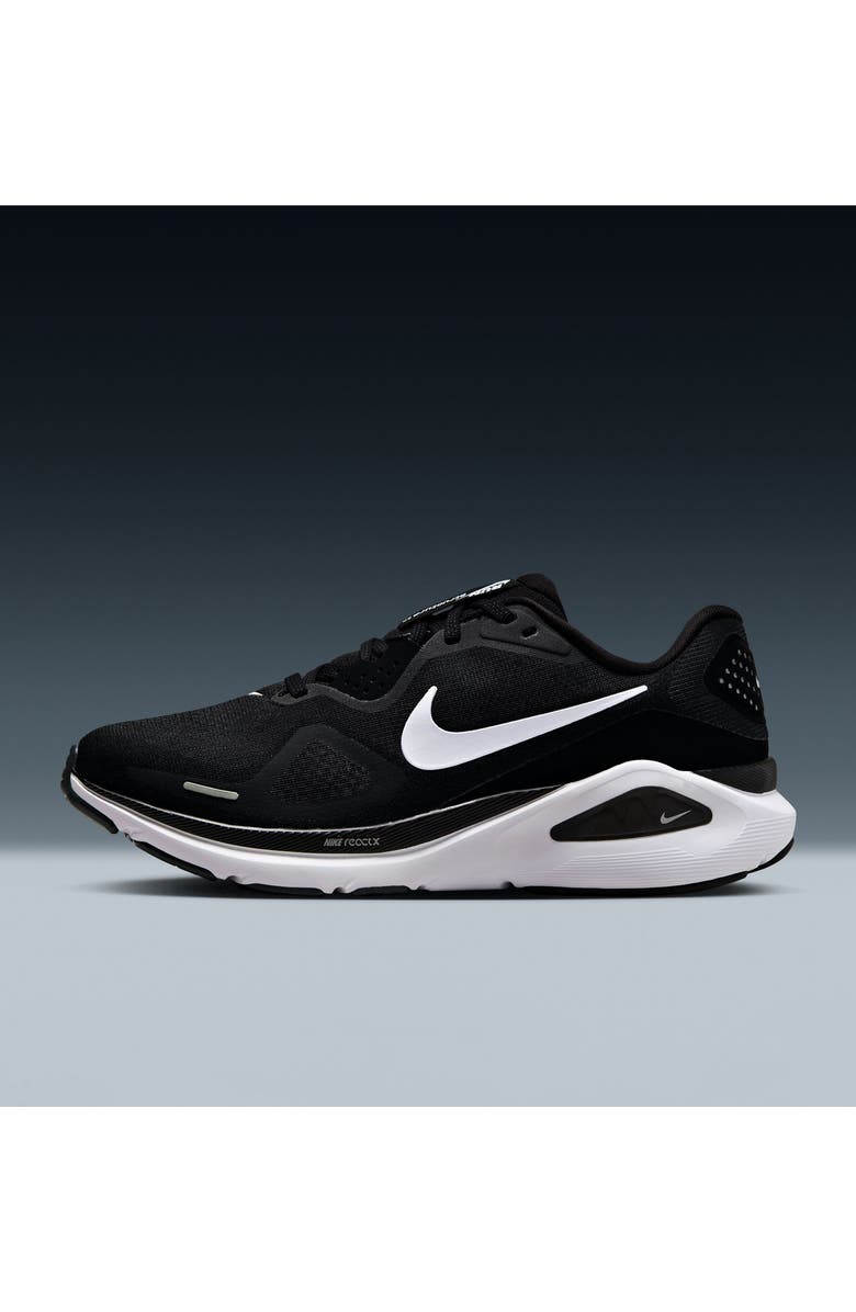 Nike Structure 26 SE Running Shoe, Alternate, color, Black/ Wolf Grey/ Silver