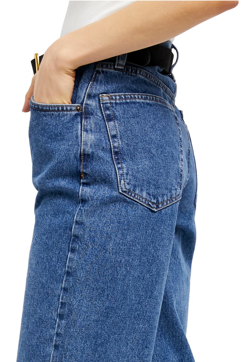 High Waist Modern Boyfriend Jeans, Alternate, color, MID VINTAGE