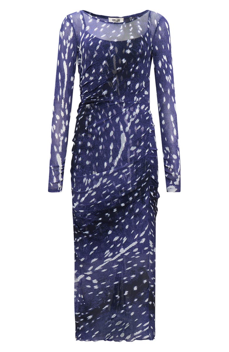 DVF Oslo Long Sleeve Dress, Alternate, color, 