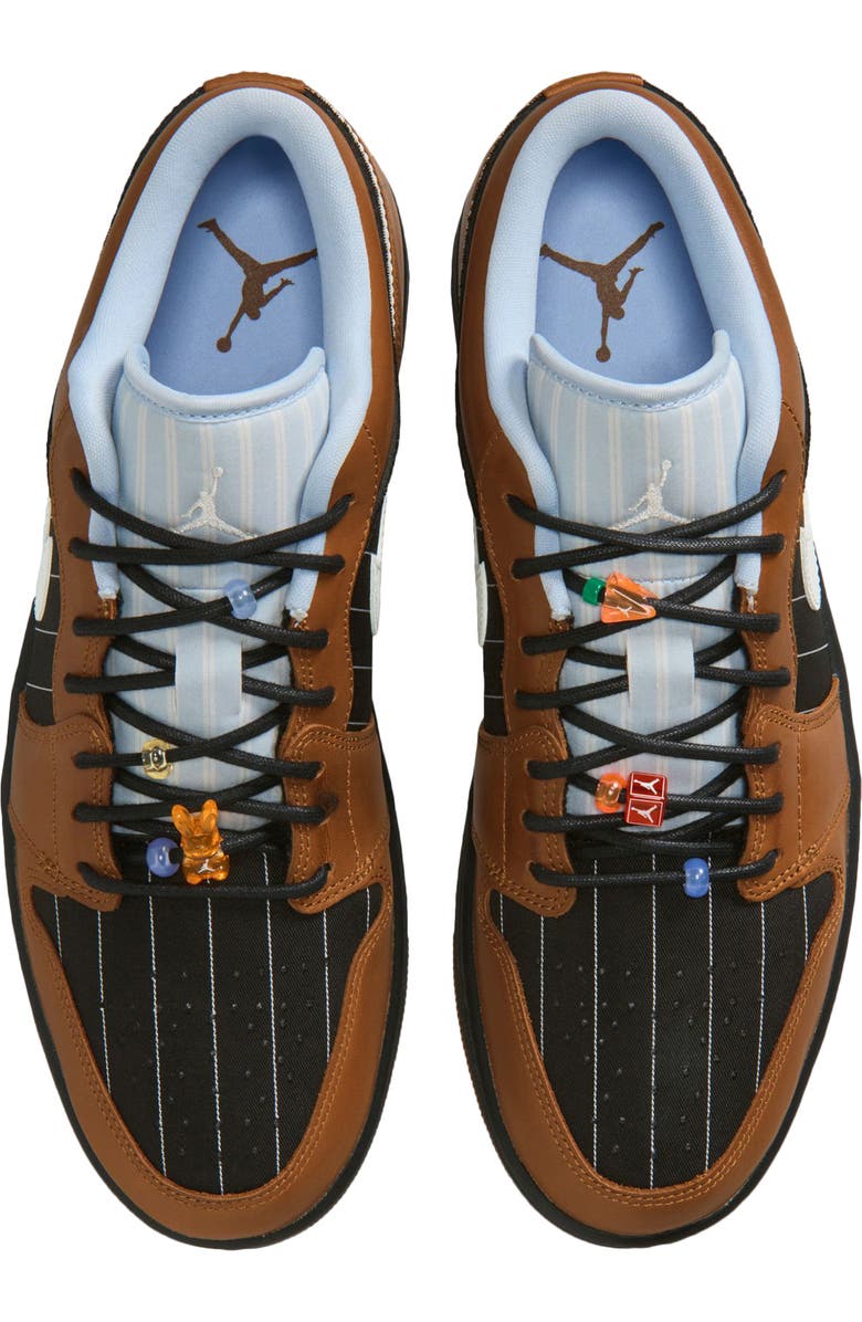 Jordan Air Jordan 1 Low SE Basketball Sneaker, Alternate, color, Black/ Light British Tan