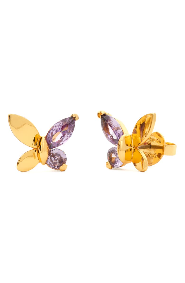 Kate Spade New York butterfly stud earrings, Main, color,
