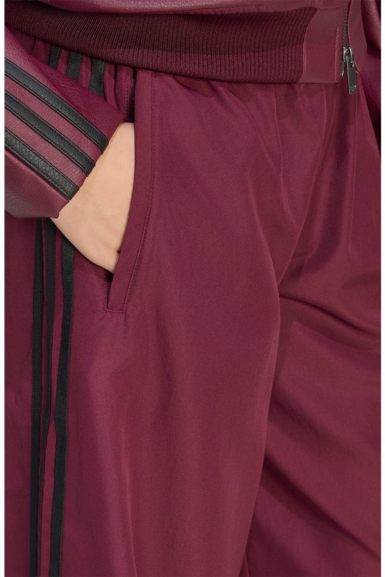Firebird Wide Leg Track Pants, Alternate, color, MAROON/ BLACK