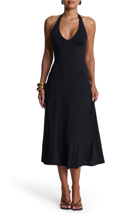 Halter Midi Dress