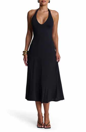 Naked Wardrobe Halter Midi Dress