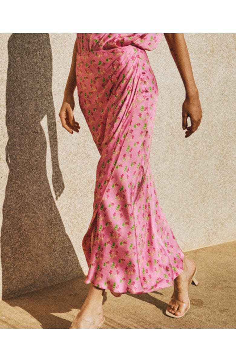 Lost Pattern NYC "Beach Blossom" Skirt, Alternate, color, Pink