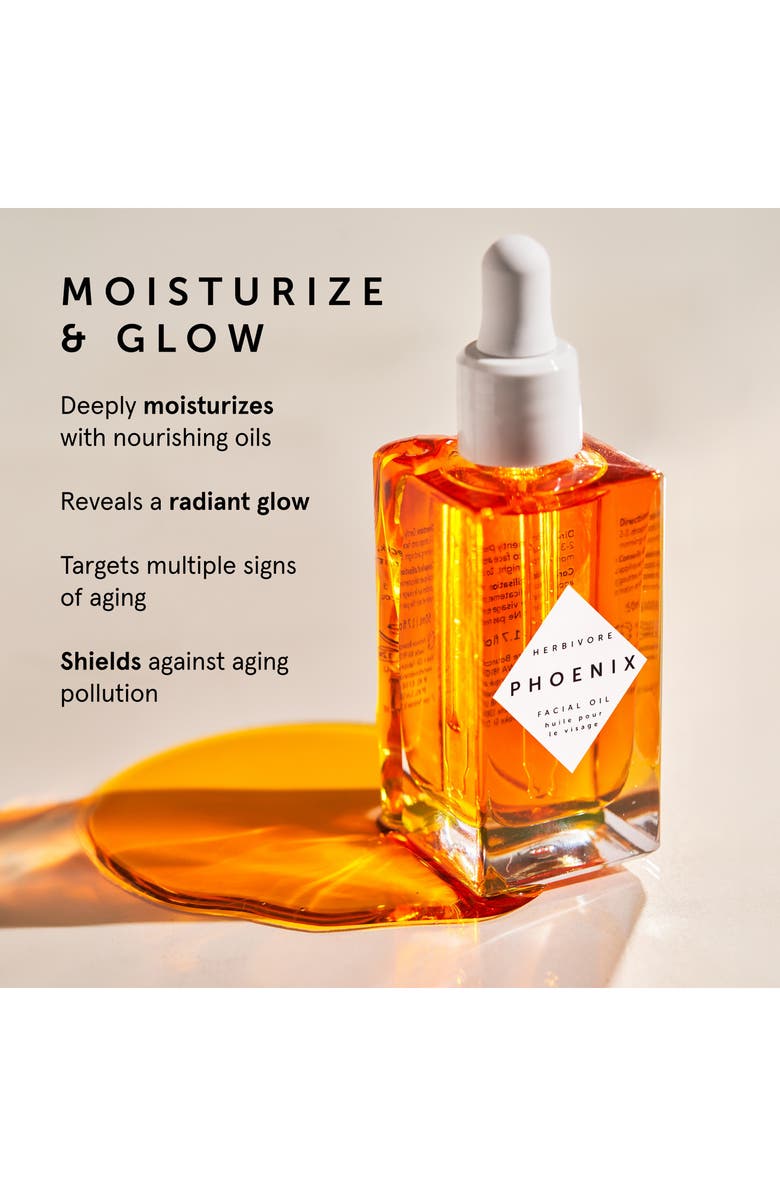 Herbivore Botanicals Phoenix Rosehip Anti-Aging Facial Oil, Alternate, color,