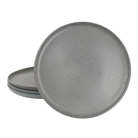 Landon 4 Piece 8.4 Inch Round Stoneware Salad Plate Set