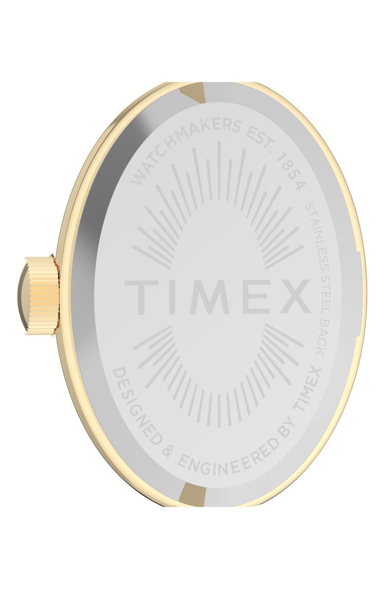 Timex<sup>®</sup> Cavatina Oval Bracelet Watch, 19mm, Alternate, color,