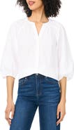 Vince Camuto Raglan Puff Sleeve Top