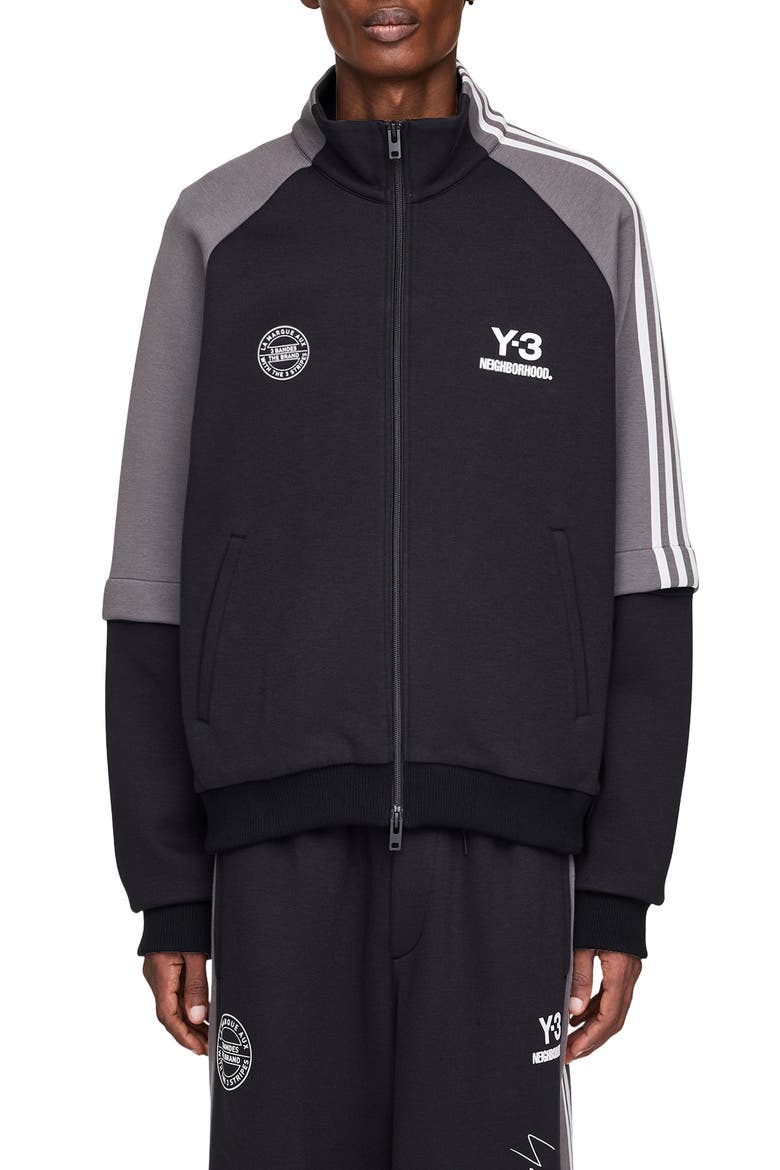 Y-3 x NEIGHBORHOOD Cotton Blend Track Jacket (Men) | Nordstrom