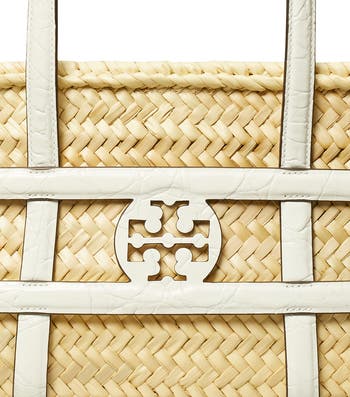 Tory Burch Ella Small Straw Basket Tote | Nordstrom