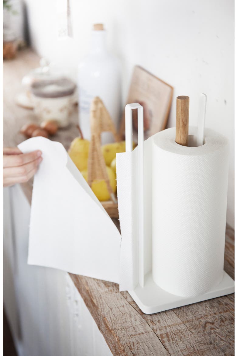 Paper Towel Holder, Alternate, color, WHITE