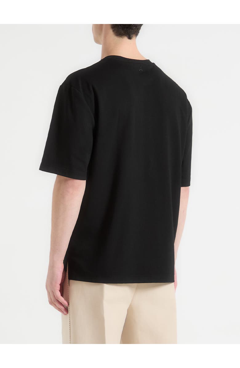 Manière De Voir Whipstitch Pocket Cotton T-Shirt, Alternate, color,