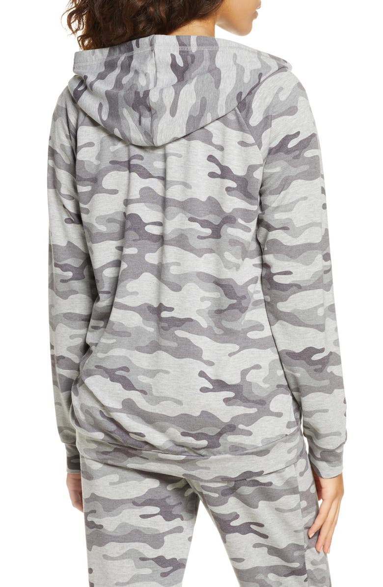 PJ Salvage Neon Pop Camo Hoodie, Alternate, color,