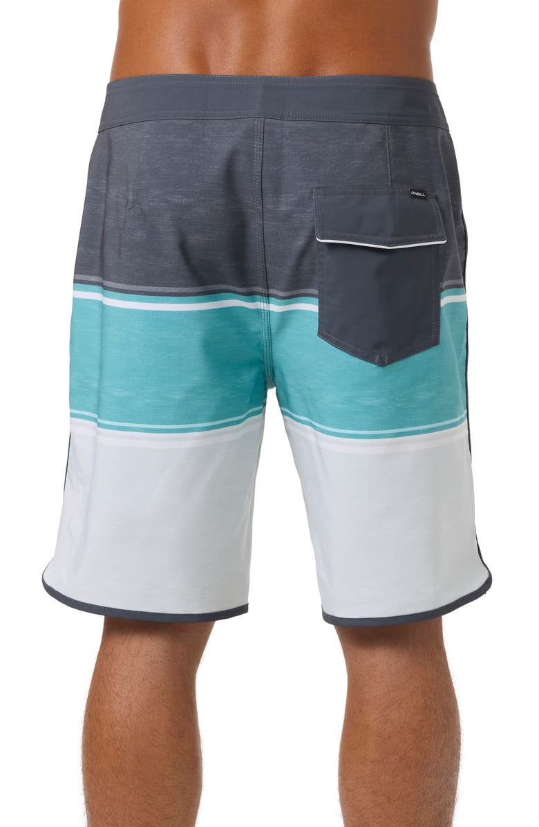 O'Neill Lennox Scallop Swim Trunks, Alternate, color, Bristol Bl
