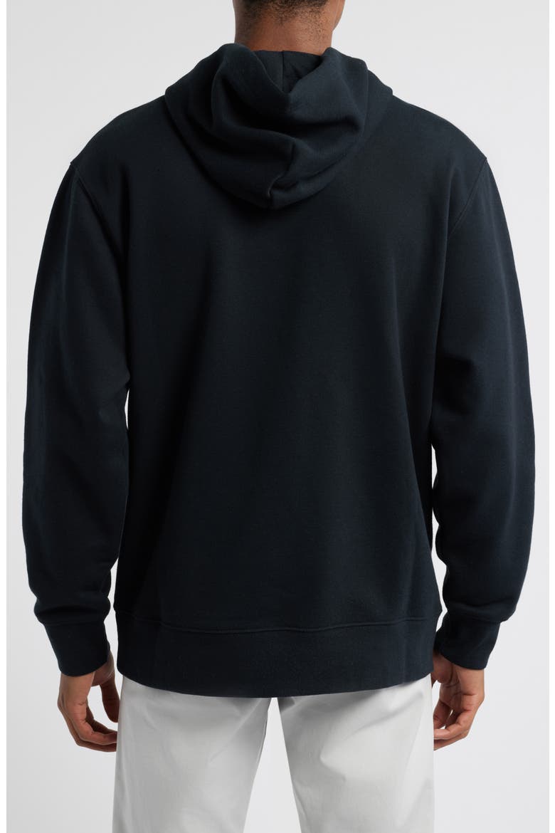 Swingman Core Fleece Hoodie, Alternate, color, BLACK
