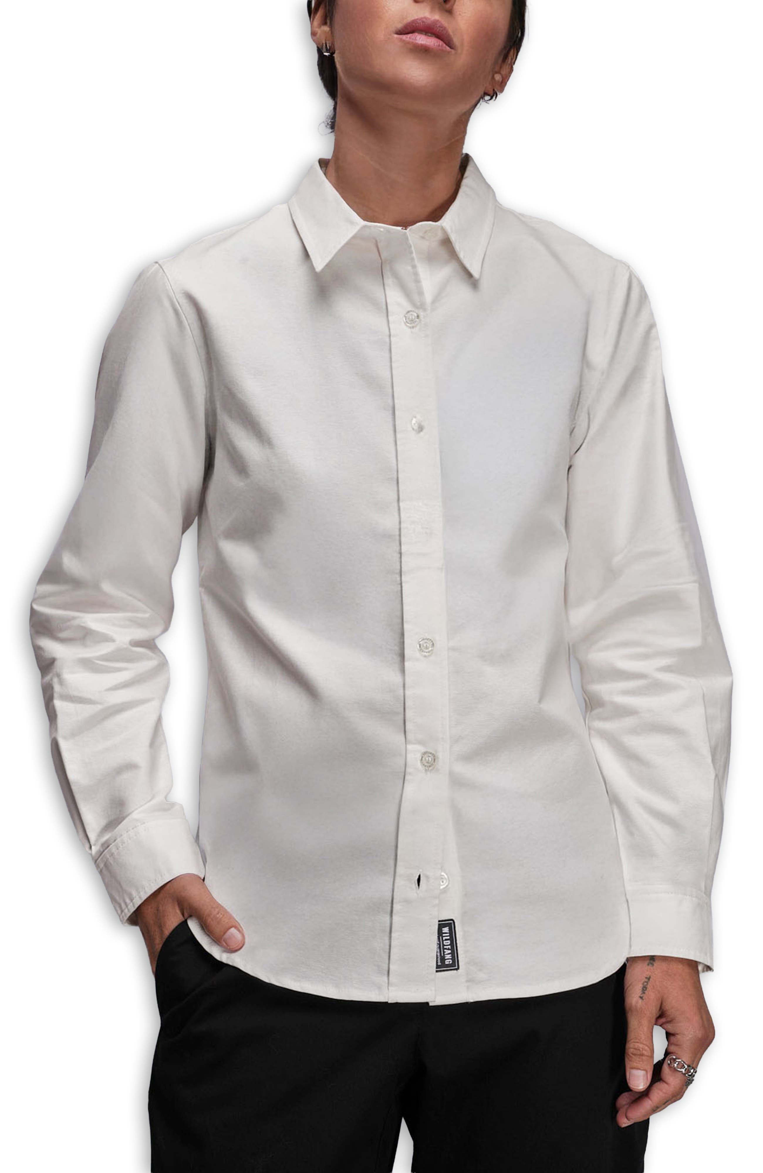 The Essential Long Sleeve Oxford Button Up - image 3