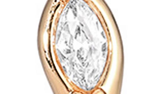 Ettika Marquise Cubic Zirconia Coiled Snake Ring In 18k Gold Plated In Gold