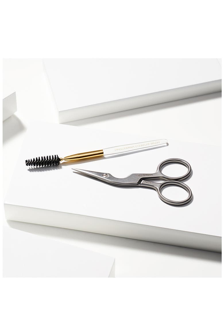 Brow Shaping Scissors & Brush Duo, Alternate, color, NO COLOR