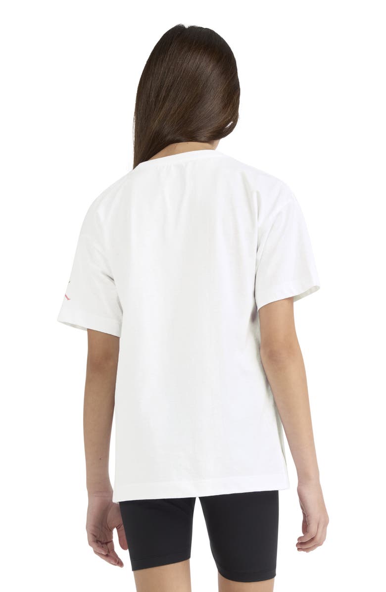 Jordan Kids' Flower Flight Graphic T-Shirt, Alternate, color, White