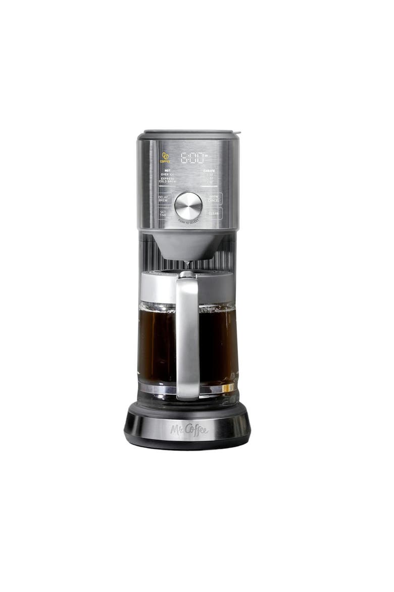 Perfect Brew Programmable 8 Cup Intelligent Coffee and Tea Brewer in Silver, Main, color, Silver