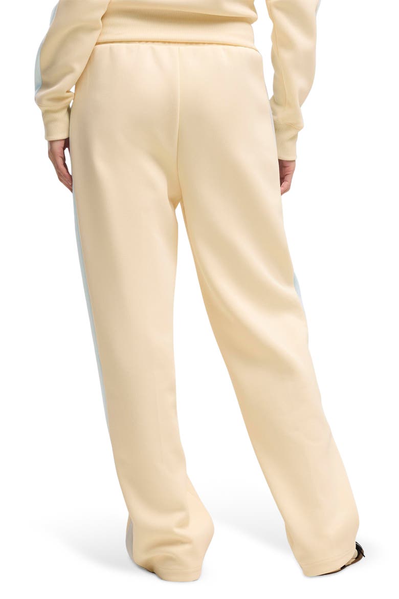 T7 Always On Straight Leg Track Pants, Alternate, color, BUTTERCREAM/ CREME DE MINT