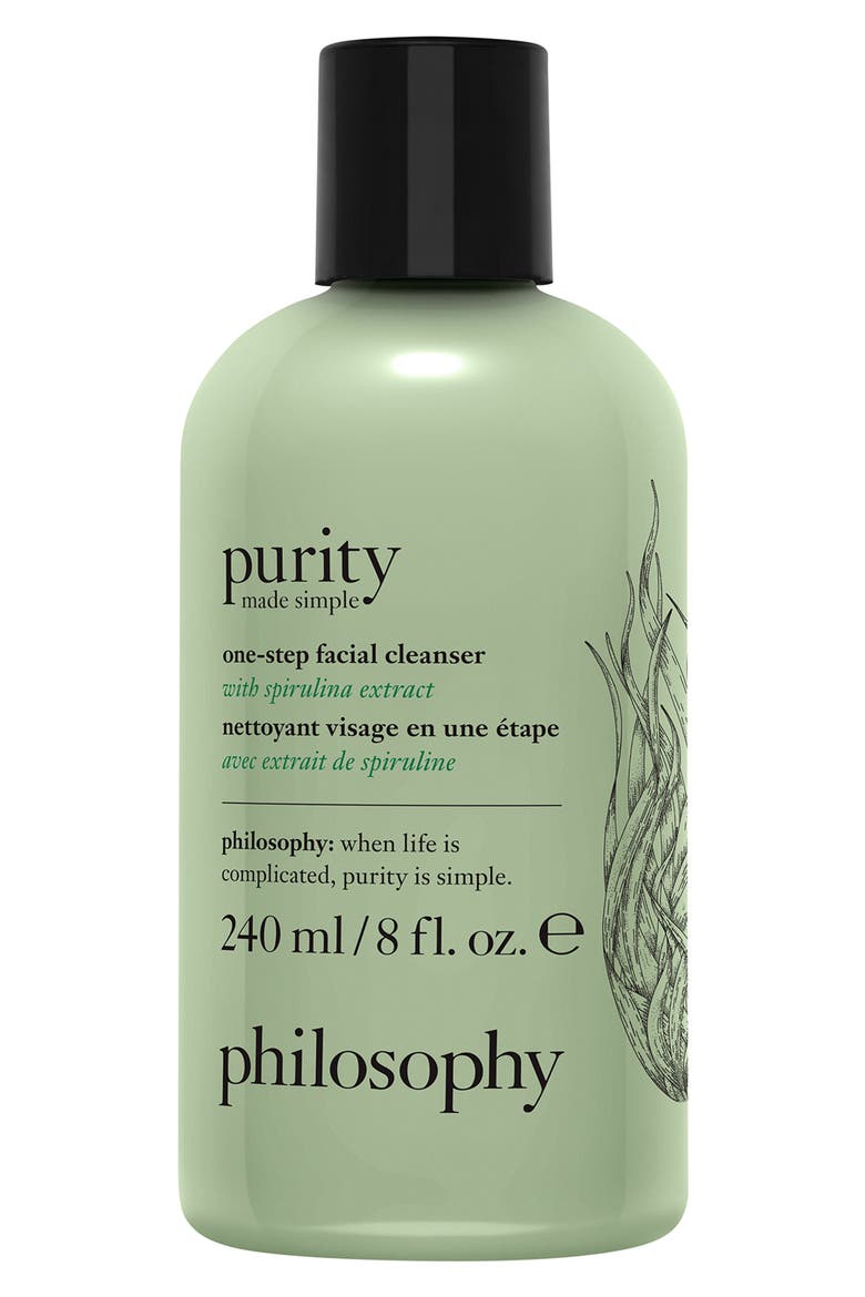 purity one-step facial cleanser with spirulina (Limited Edition), Main, color, NO COLOR