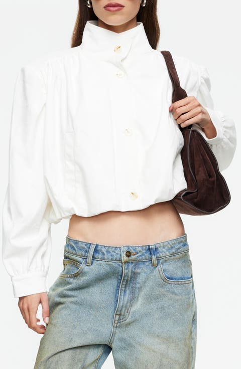 Luminous Faux Suede Jacket