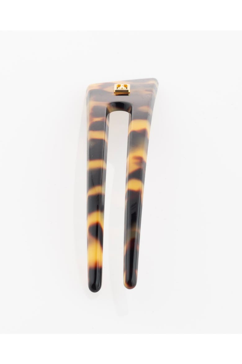 Acetate Anvers Hair Fork Pin, Alternate, color, Brown Tortoiseshell