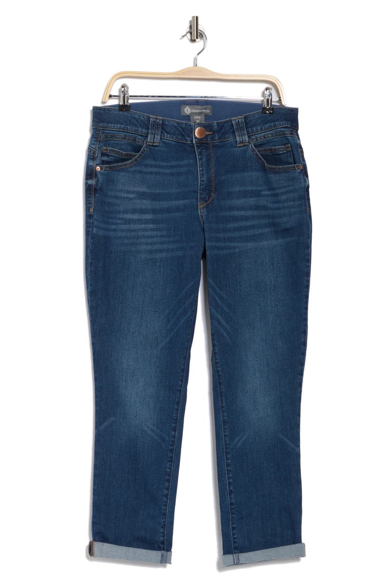 Democracy Ankle Skimmer Roll Cuff Jeans, Alternate, color, 