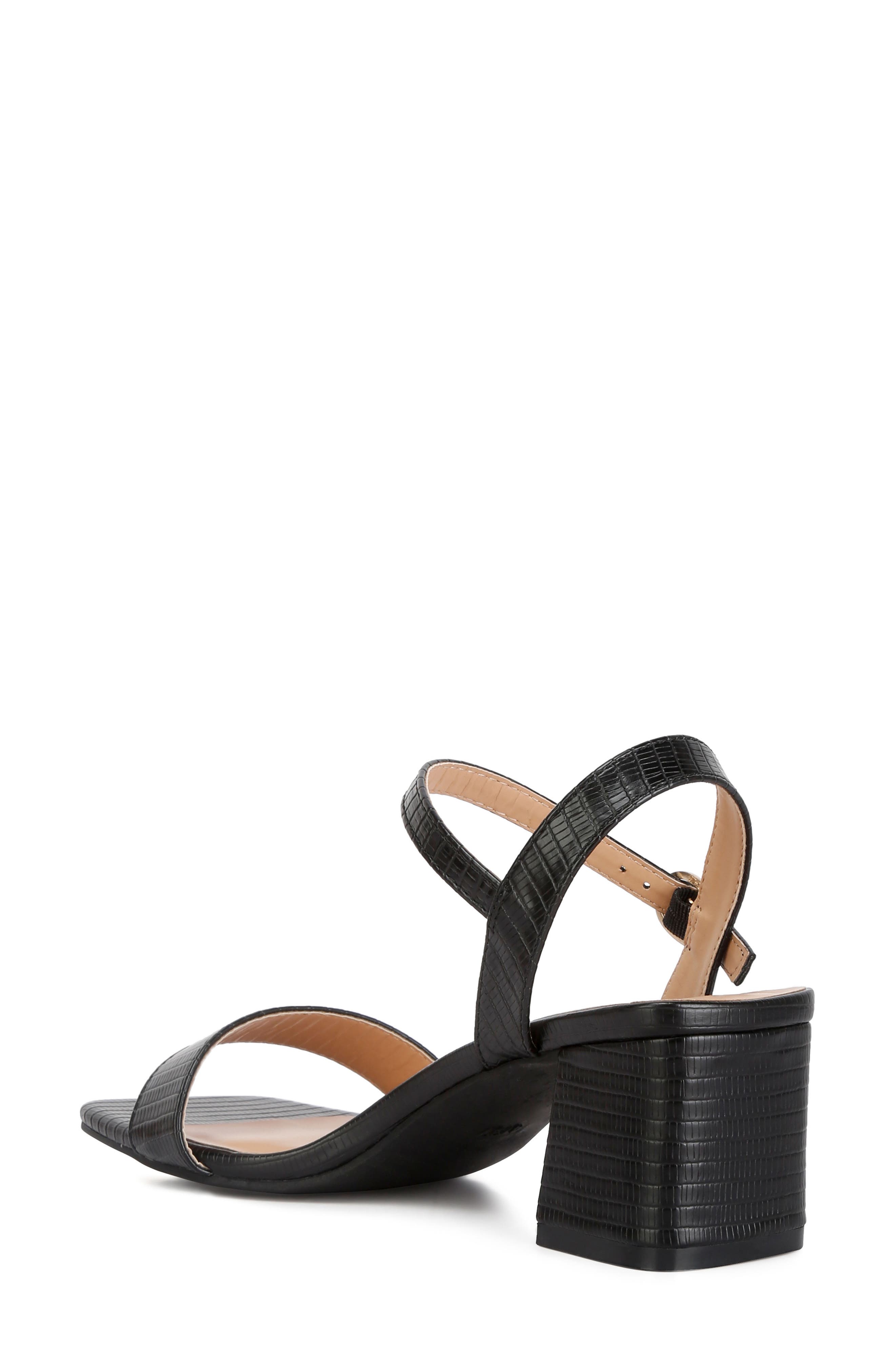 LONDON RAG Keeyana Sandal, Alternate, color, Black