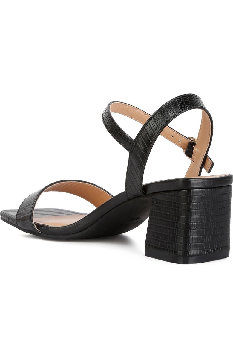 LONDON RAG Keeyana Sandal, Alternate, color, Black