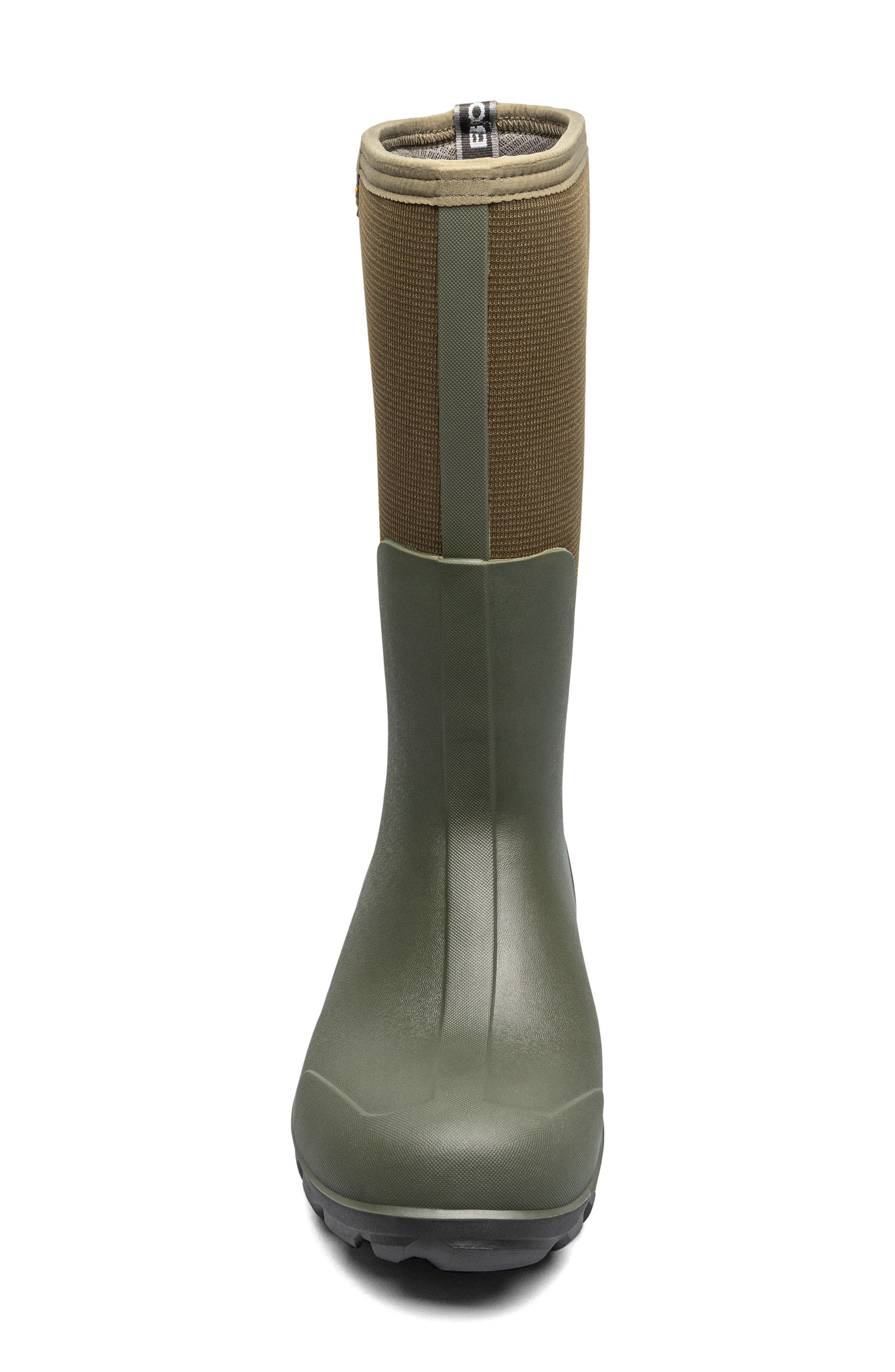 Bogs Classic Seamless Tall Waterproof Boot, Alternate, color, Dark Green