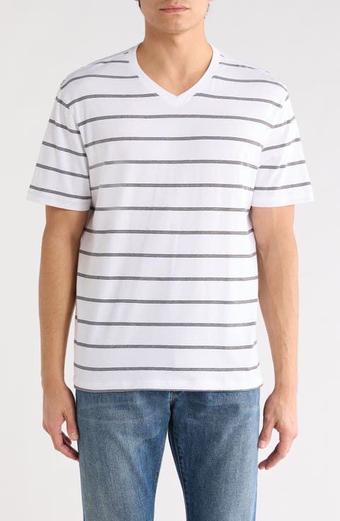 Bryce Stripe V-Neck T-Shirt