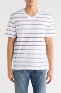 AG Bryce Stripe V-Neck T-Shirt