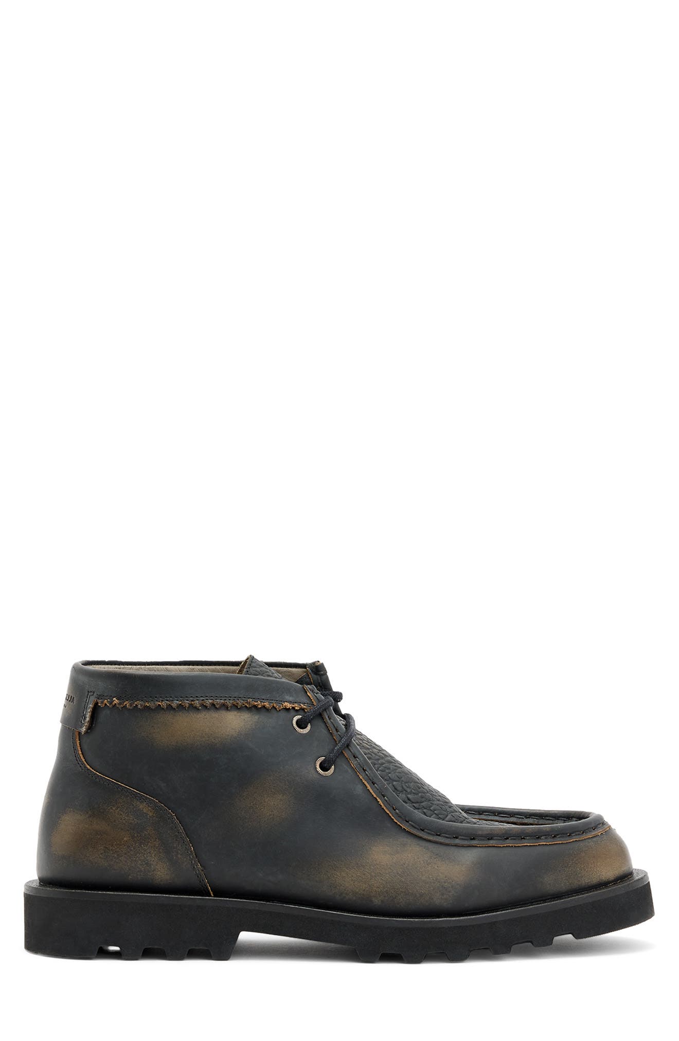 AllSaints Skiff Chukka Boot, Alternate, color, Black/ Brown