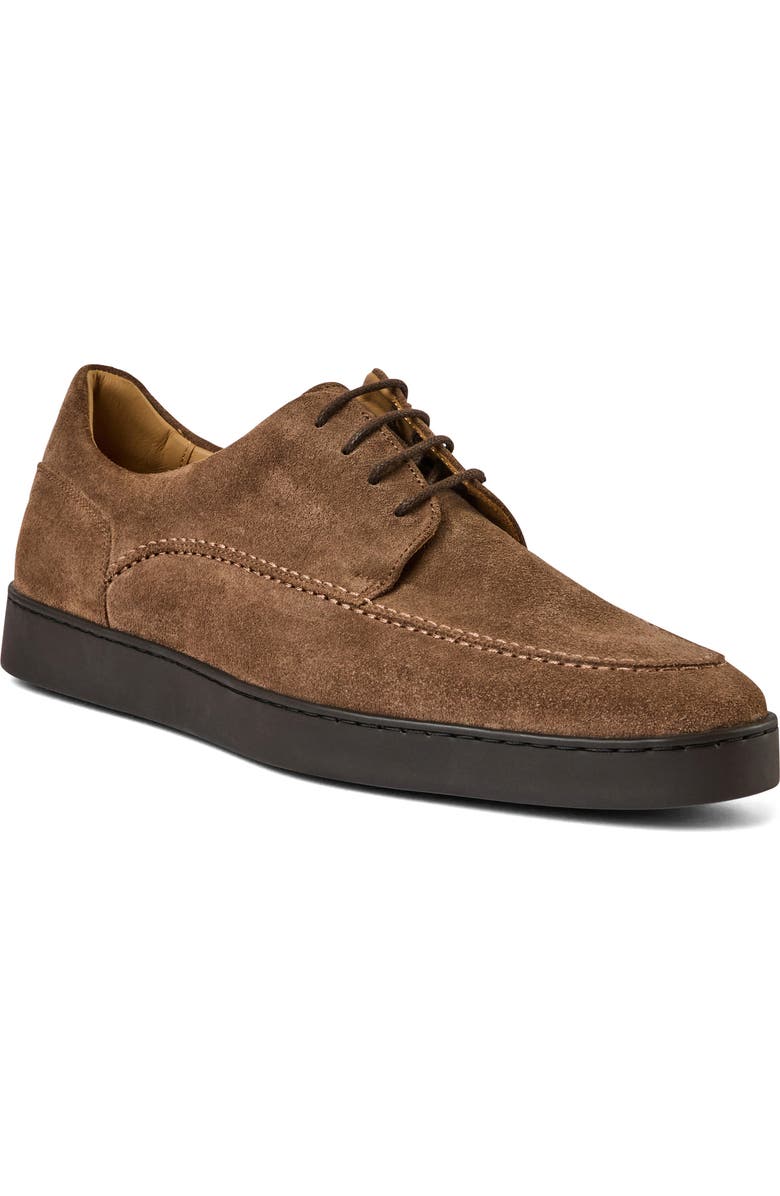 Bruno Magli Perseo Apron Toe Derby, Main, color, Taupe Suede