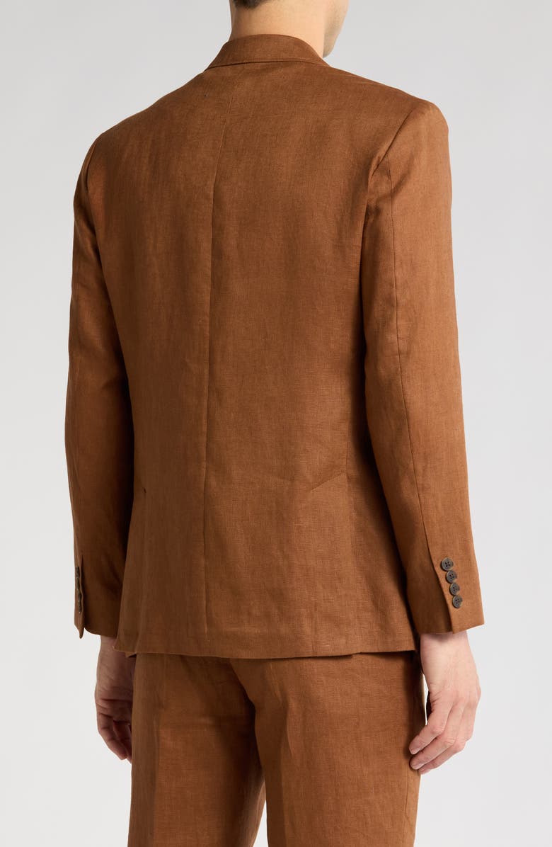 NORDSTROM RACK Solid Notch Lapel Linen Sport Coat, Alternate, color,