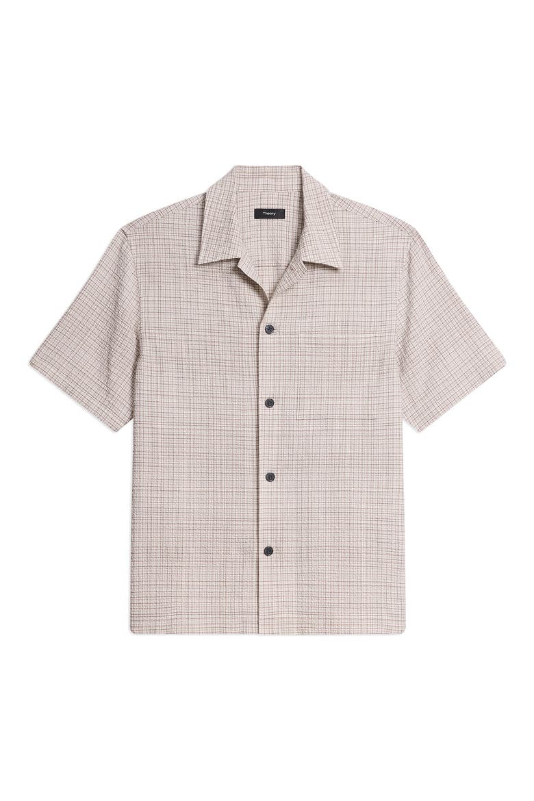 Mini Tex Camp Shirt, Main, color, MOREL MULTI