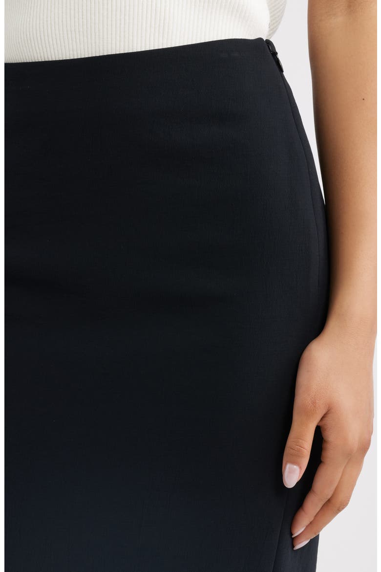 The Curator Pencil Skirt, Alternate, color, BLACK
