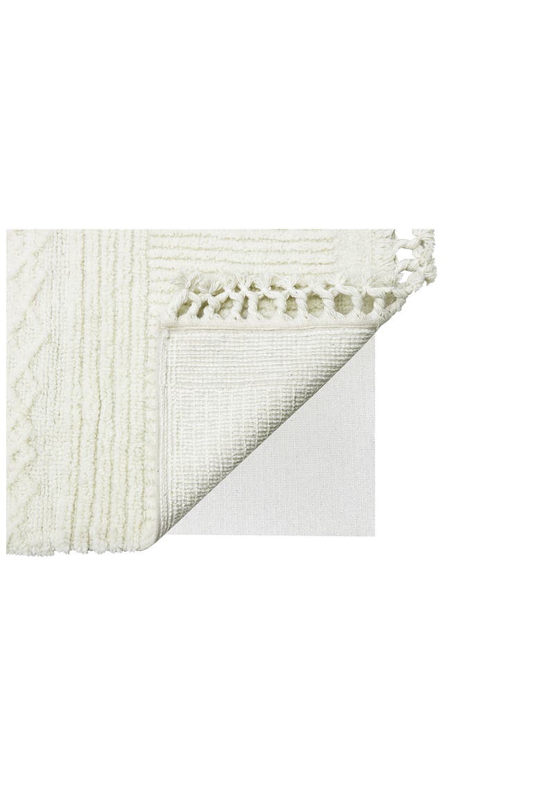 Ari Rose Wool Rug, Alternate, color, SHEEP WHITE