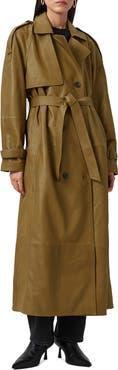 AllSaints Reed Leather Trench