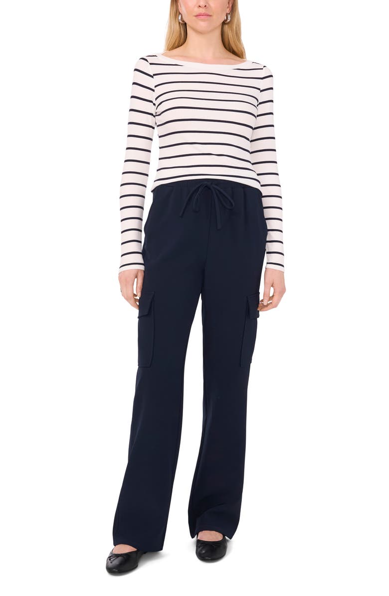 Halogen<sup>®</sup> Stripe Rib Top, Alternate, color, 