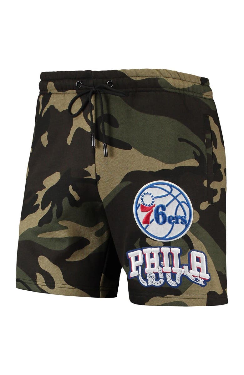 PRO STANDARD Men's Pro Standard Camo Philadelphia 76ers Team Shorts, Alternate, color, Camo