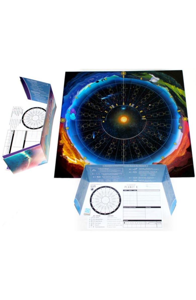 Renegade Game Studios The Search For Planet X Game, Alternate, color, Multicolored