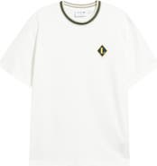Lacoste Made in France Badge Accent Cotton T-Shirt